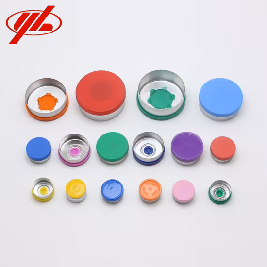 Flip off Caps with Aluminum and Plastic
