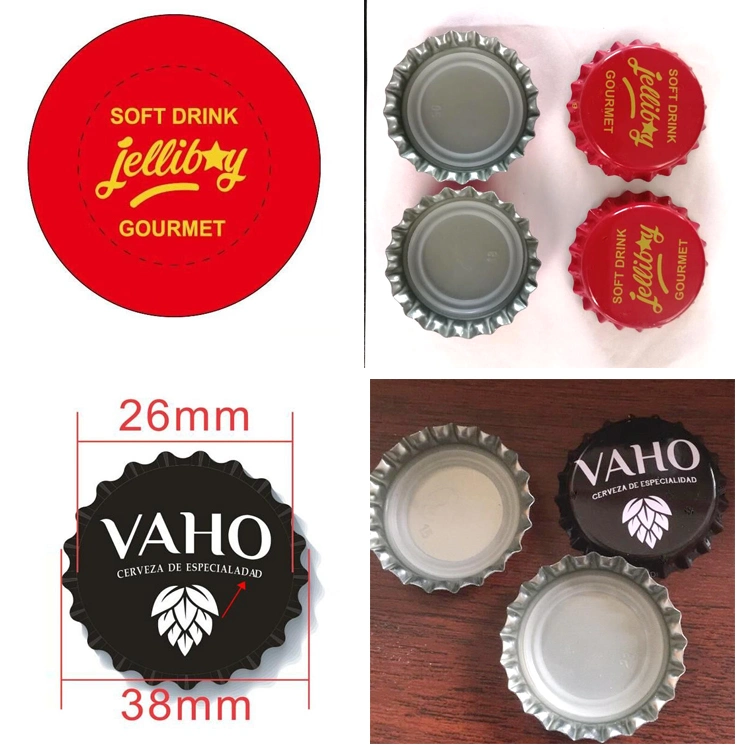 Beer Bottle Caps & Closures with Personalized Designs
