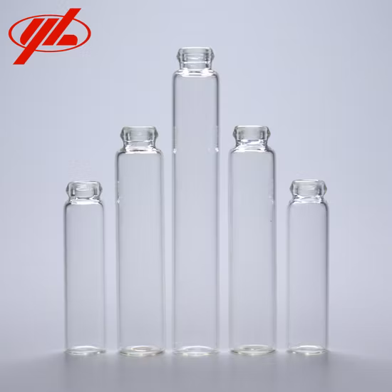 2ml Clear Amber Empty Pharmaceutical Vaccine Glass Vial Bottles
