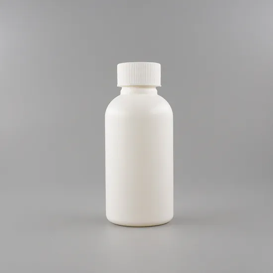100ml HDPE Pharmaceutical Plastic Pill Capsule Container with Plastic Cap