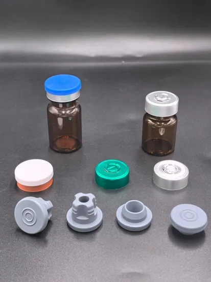 Pharmaceutical Packaging Glass Vial with Aluminum Plastic Cap