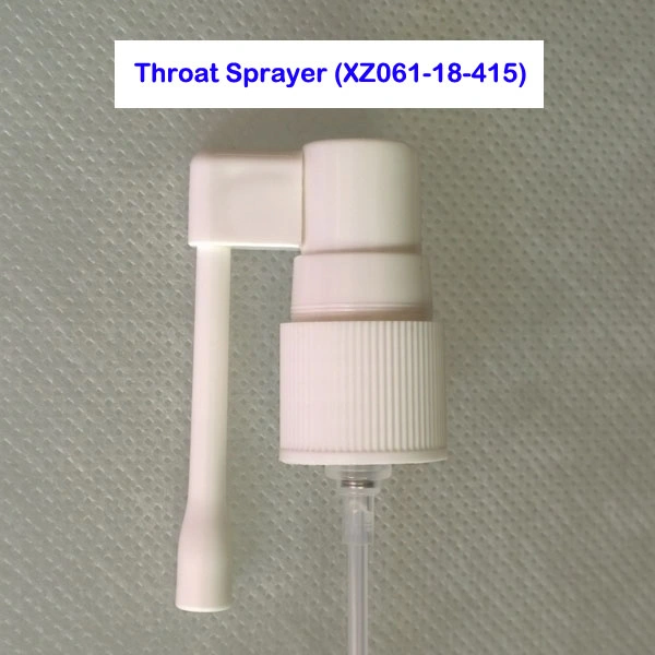 Oral Sprayer Pump Mist Spray Sore Throat Sprayer for Pharmaceutical Medical Drugs