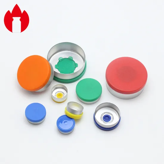 13mm 20mm 32mm 약제 주입 알루미늄 플라스틱 플립 오프 티어 오프 캡