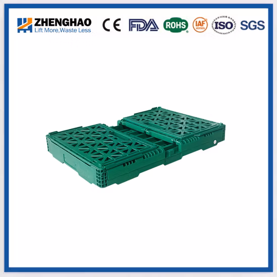 도매 소매 병참 제약 산업을 위한 창고 쌓을 수 있는 저장 플라스틱 용기